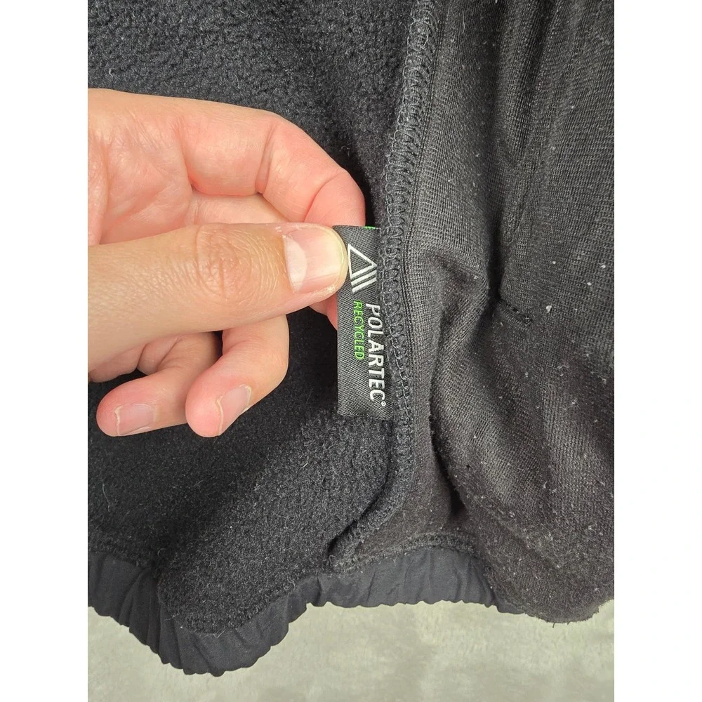 The‎ North Face Denali Fleece Jacket Youth Boys Large Black Full Zip Polartec